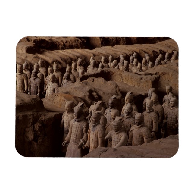 Imán El ejército de guerreros de terracota en el empera (Horizontal)