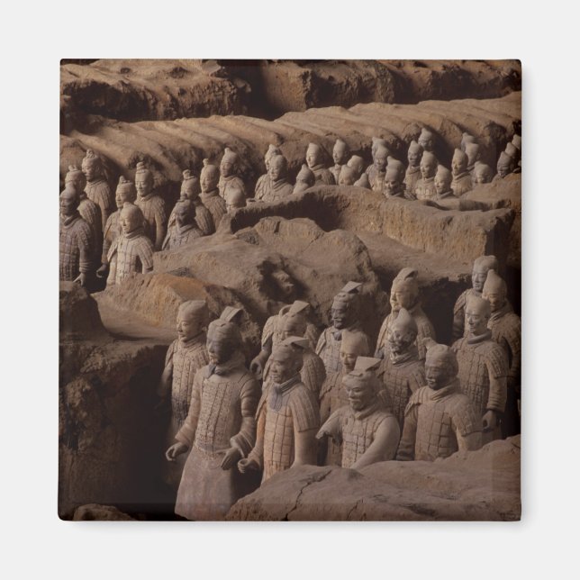 Imán El ejército de guerreros de terracota en el empera (Frente)