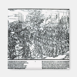 Imán El ejército inglés que marcha con sir Henry Sidn