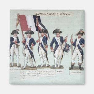 Imán El ejército parisiense durante el francés