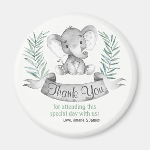 Imán El elefante de la acuarela le agradece