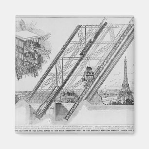 Imán El elevador de Otis en la torre Eiffel