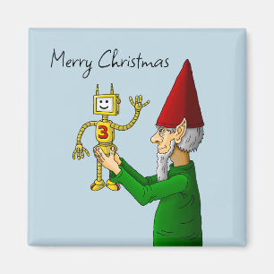 Imán El elfo del taller de Santa Claus