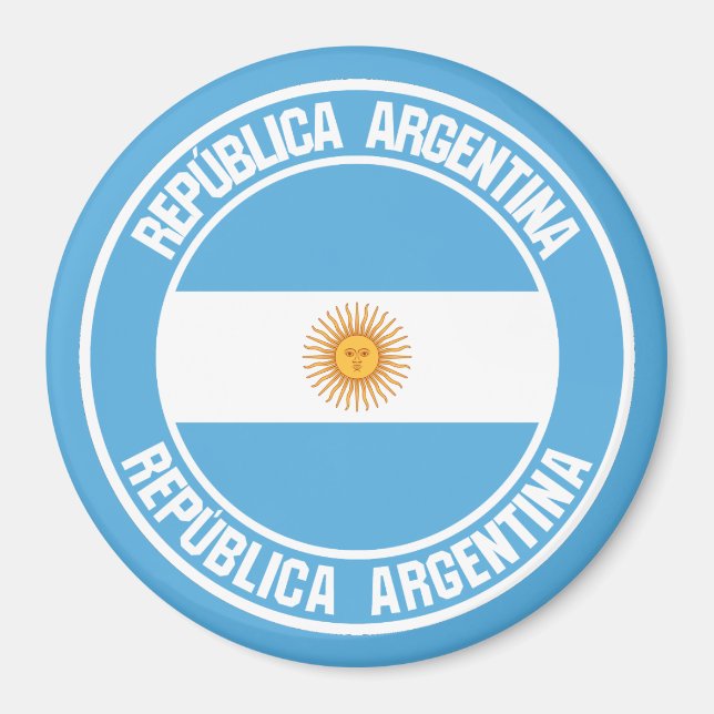 Imán El emblema de la Ronda Argentina (Frente)