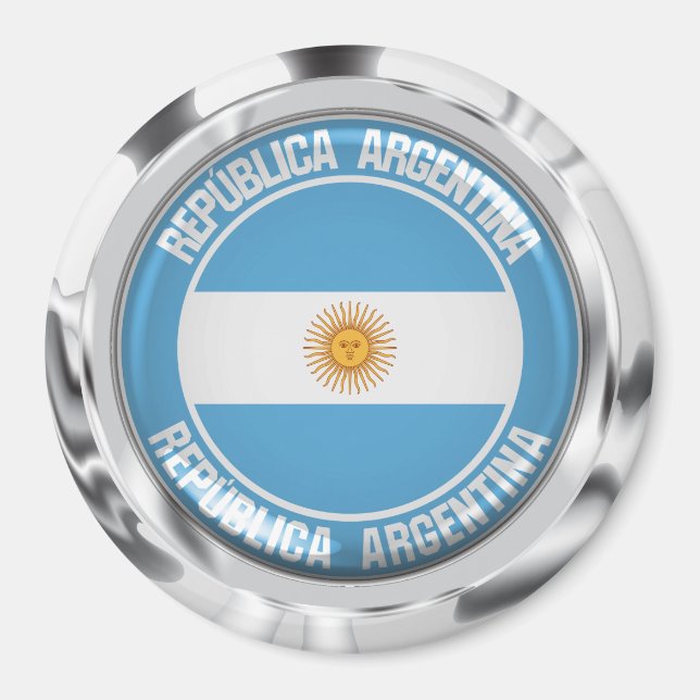 Imán El emblema de la Ronda Argentina (Frente)