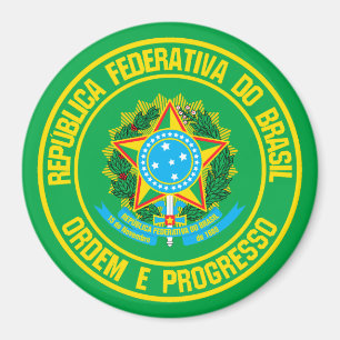Imán El emblema de la Ronda Brasil