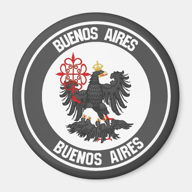 Imán El emblema de la Ronda Buenos Aires (Frente)