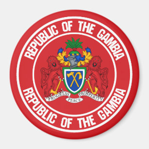 Imán El emblema de la ronda de Gambia