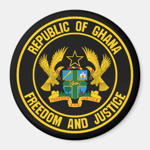 Imán El emblema de la ronda de Ghana