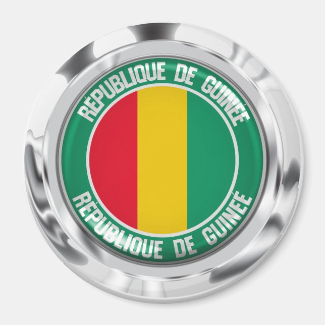 Imán El emblema de la Ronda de Guinea (Frente)