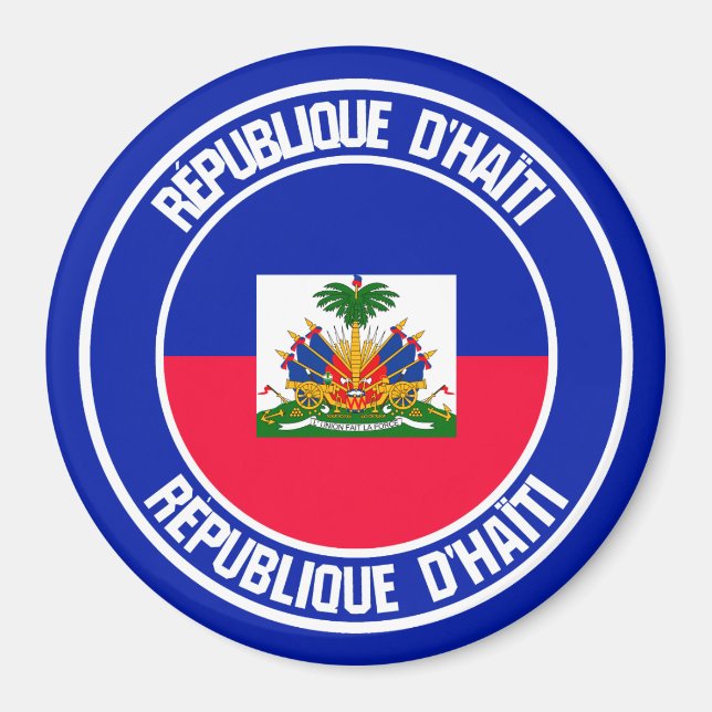 Imán El emblema de la Ronda de Haití (Frente)