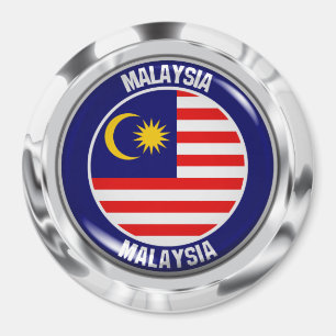 Imán El emblema de la Ronda de Malasia