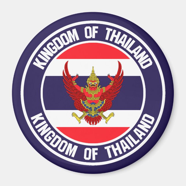 Imán El emblema de la Ronda de Tailandia (Frente)