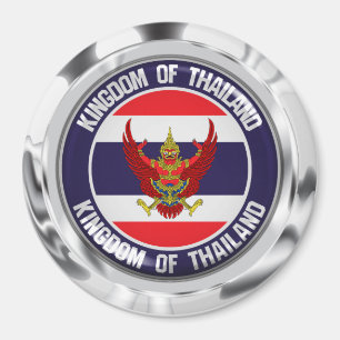 Imán El emblema de la Ronda de Tailandia