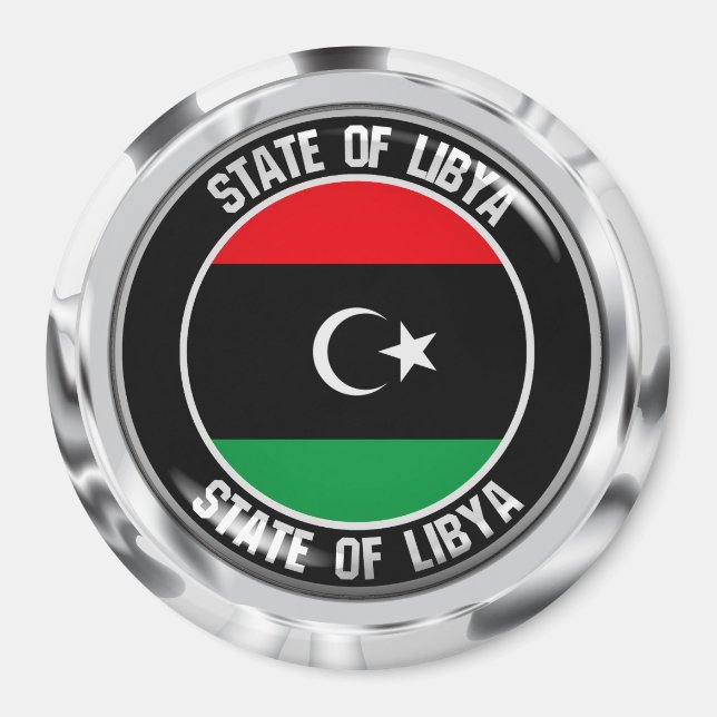 Imán El emblema de la Ronda Libia (Frente)