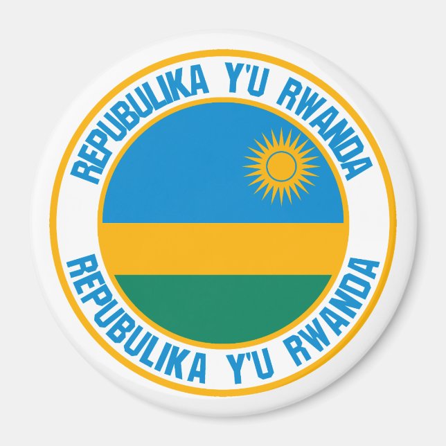 Imán El emblema de la Ronda Ruanda (Frente)