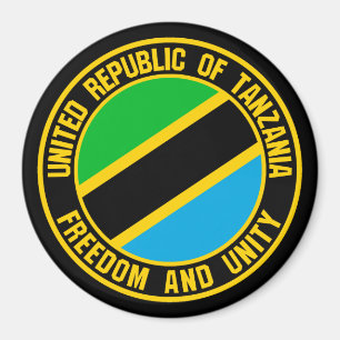 Imán El emblema de la Ronda Tanzania