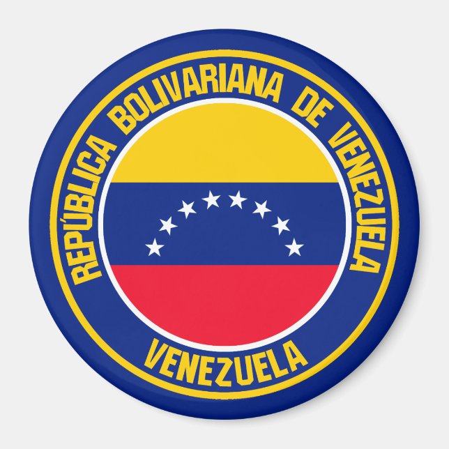 Imán El emblema de la Ronda Venezuela (Frente)
