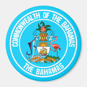 Imán El emblema de las Bahamas