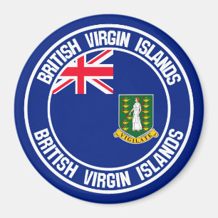 Imán El emblema de las Islas Vírgenes Británicas