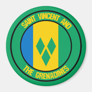 Imán El emblema de San Vicente y las Granadinas