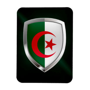 Imán El emblema metálico de Argelia