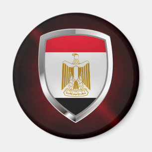 Imán El emblema metálico de Egipto