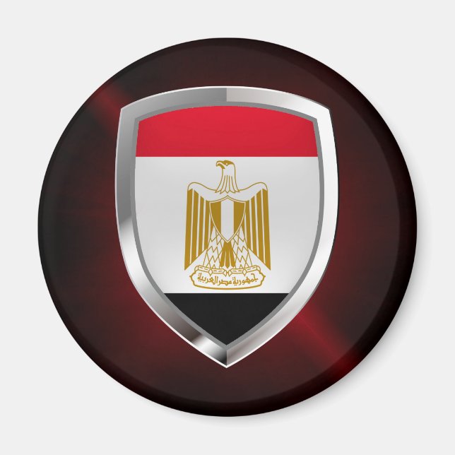 Imán El emblema metálico de Egipto (Frente)