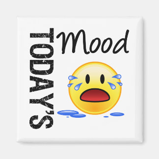 Imán El emoticono de hoy está llorando
