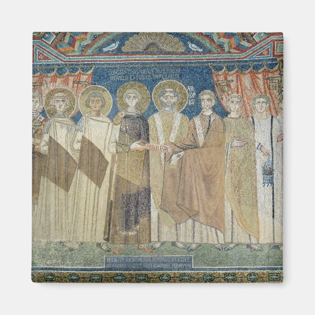 Imán El emperador Constantine IV concede inmunidad fisc (Frente)