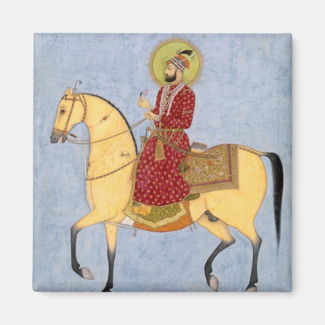 Imán El emperador mogol Farrukhsiyar (1683-1719) (r.171 (Frente)