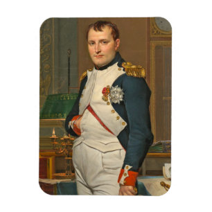 Imán El emperador Napoleon en su estudio en el