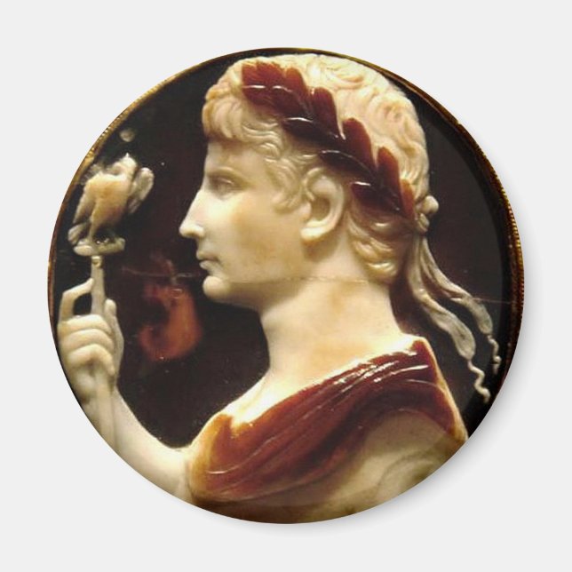 Imán El emperador romano augustano católico Cameo Lotha (Frente)