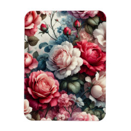 Imán El encanto floral de un Rosa inmaduro