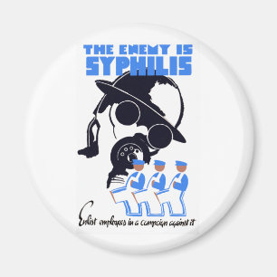Imán El enemigo es Sífilis