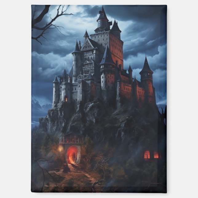 Imán El enigma del castillo Drácula #4 (Anverso)