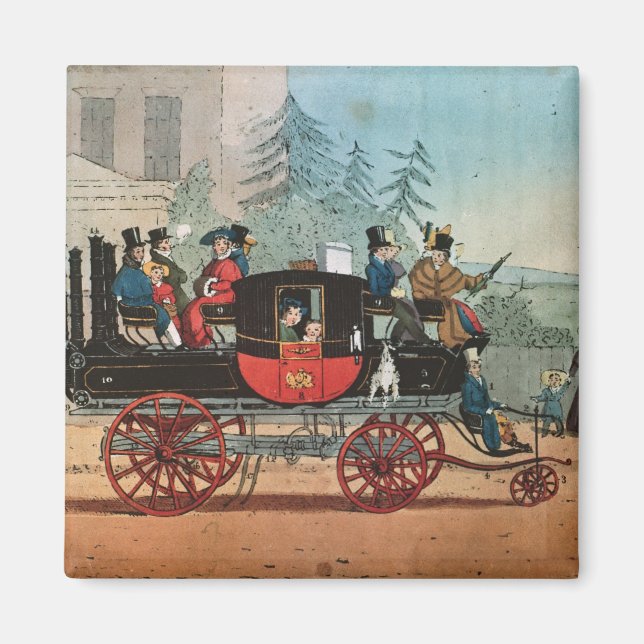 Imán El entrenador de vapor (Frente)