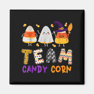 Imán El equipo Candy Corn Halloween es gracioso con Mam