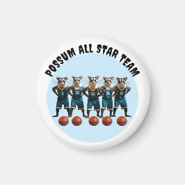 Imán El equipo de baloncesto Possum All Star