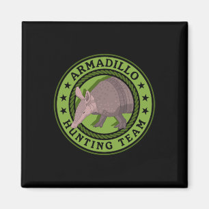 Imán El equipo de caza del armadillo busca cazadores de