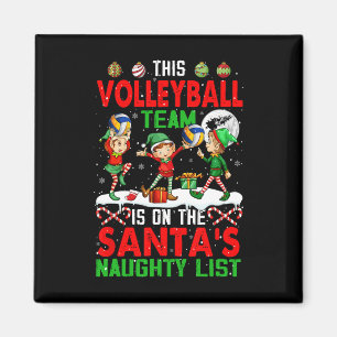 Imán El equipo de voleibol está en la lista de travieso