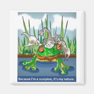 Imán El escorpión y la rana