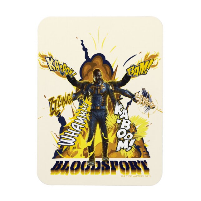 Imán El escuadrón suicida | Gráfico de acción en materi (Vertical)