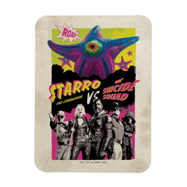 Imán El escuadrón suicida | Starro Contra El Escuadrón  (Vertical)