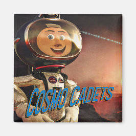 Imán El espectáculo Cosmo | "Cosmo Cadets" Magnet cuadr