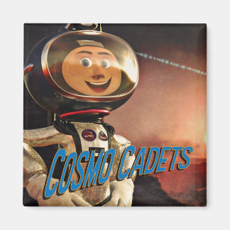 Imán El espectáculo Cosmo | "Cosmo Cadets" Magnet cuadr