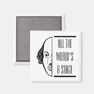 Imán El espian Shakespeare cita el escenario de todo el