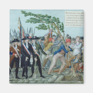 Imán El establecimiento de un árbol de la libertad,