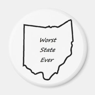Imán El estado peor de Ohio nunca