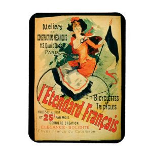 Imán "El estándar francés", publicidad de poster 'com